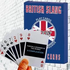 British Slang Playing Cards