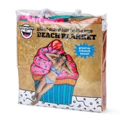 Gigantic Cupcake Beach Blanket Towel With Carry Pouch 152cm 9 Gigantic Cupcake Beach Blanket Towel With Carry Pouch 152cm -Entertainment Toy Store fdgdgbh