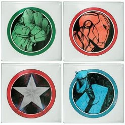 The Avengers Coasters - 4 Pack