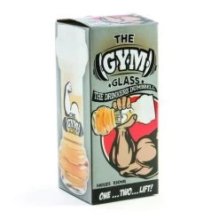 The Gym Dumbbell Glass 7 The Gym Dumbbell Glass -Entertainment Toy Store mdi the gym glass yellow octopus 30798686538