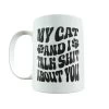 Prima My Cat And I Talk Sh#t About You Mug -Entertainment Toy Store mug talk shit cat