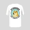 Prima Stressed, Just Doing My Best Dog T-Shirt -Entertainment Toy Store thumbnails shiba