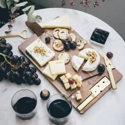Cheeseporn Cheese Board & Knife Set