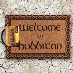 The Hobbit Welcome To Hobbiton Door Mat
