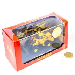 Volvo L150C Wheel Loader 1:87 Scale Die Cast Model -Entertainment Toy Store yellow octopus 1408