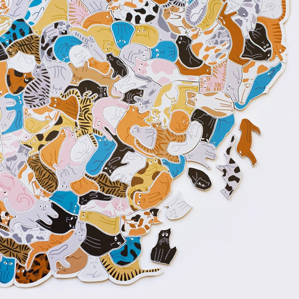 299 Cats And A Dog Cluster Puzzle 4 299 Cats And A Dog Cluster Puzzle - Image 2