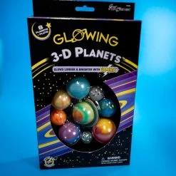Glow In The Dark 3D Planets