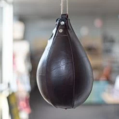 Vintage Style Leather Boxing Speed Bag