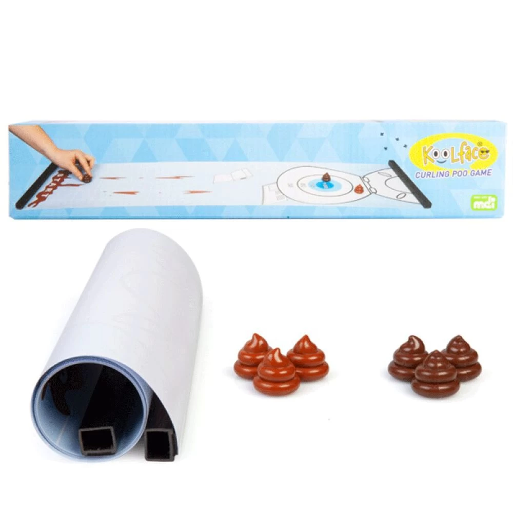 Novelty Curling Poo Game 3 Novelty Curling Poo Game