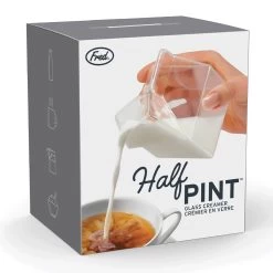 Half Pint - The Mini Glass Carton Creamer