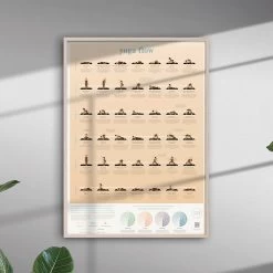 Calm Club Yoga Flow Poster
