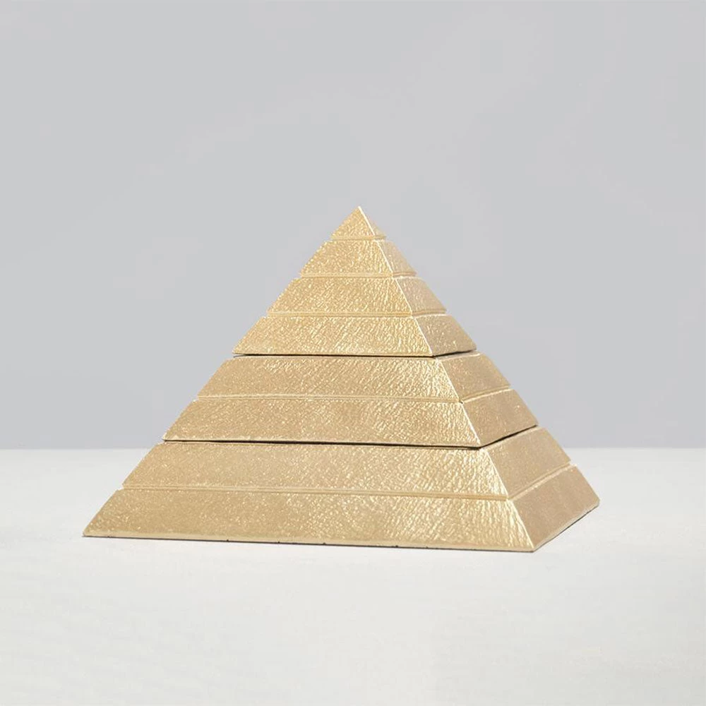 Gold Pyramid Jewellery Storage Box 8 Gold Pyramid Jewellery Storage Box - Image 6