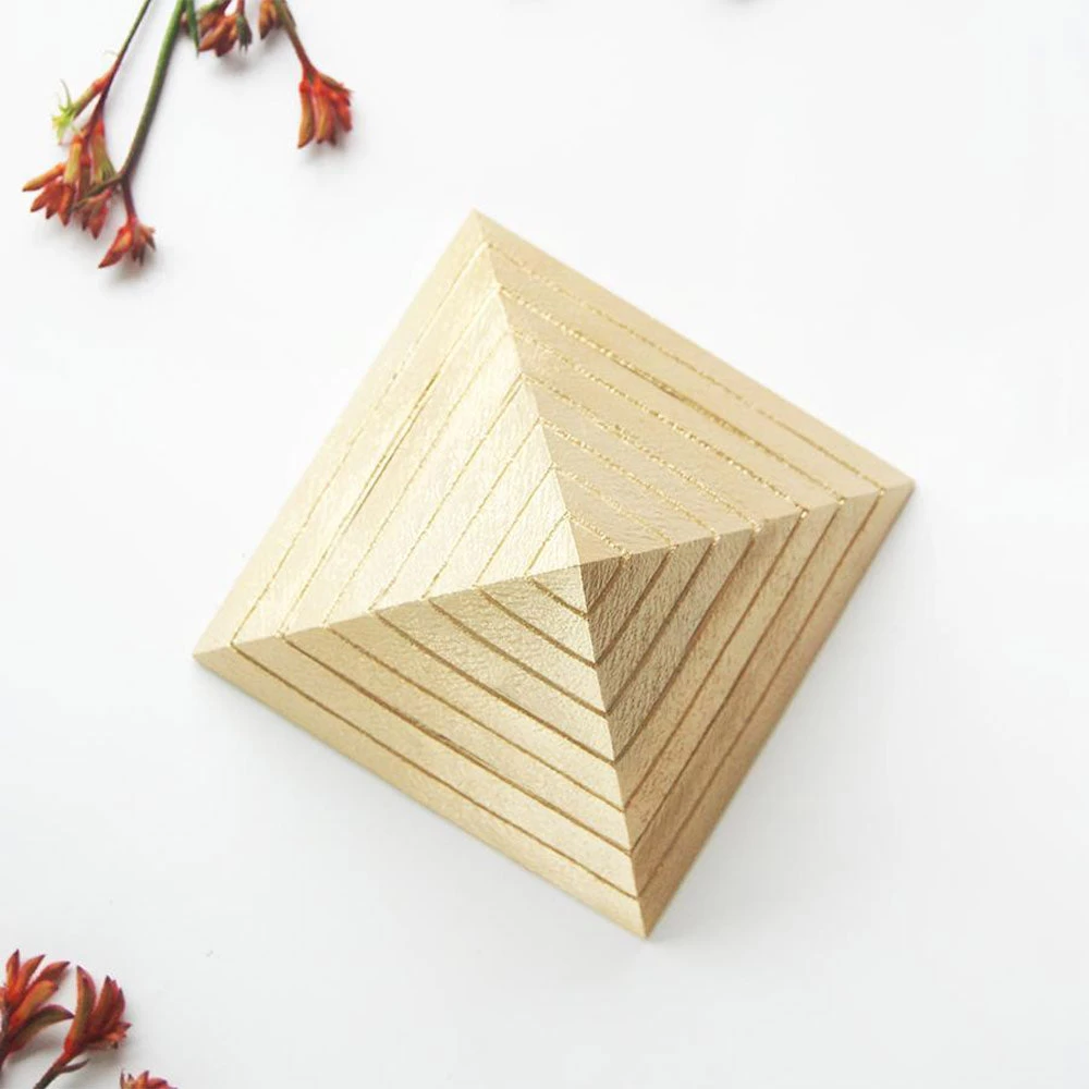 Gold Pyramid Jewellery Storage Box 6 Gold Pyramid Jewellery Storage Box - Image 4