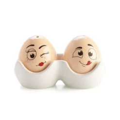 Egg Heads Salt & Pepper Shaker Set