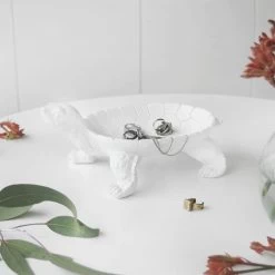 White Turtle Bowl | White Moose