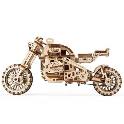 Ugears Mechanical Scrambler UGR-10 Motorbike & Sidecar Model Kit -Entertainment Toy Store yellow octopus Ugears Motorcycle Scrambler UGR 10 with sidecar02 max 1100