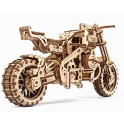 Ugears Mechanical Scrambler UGR-10 Motorbike & Sidecar Model Kit -Entertainment Toy Store yellow octopus Ugears Motorcycle Scrambler UGR 10 with sidecar03 max 1100