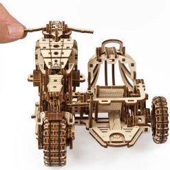 Ugears Mechanical Scrambler UGR-10 Motorbike & Sidecar Model Kit -Entertainment Toy Store yellow octopus Ugears Motorcycle Scrambler UGR 10 with sidecar17 max 1100