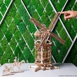 Ugears Mechanical Tower Windmill Model Kit