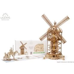 Ugears Mechanical Tower Windmill Model Kit -Entertainment Toy Store yellow octopus Ugears Tower Windmill Model kit6 max 1100