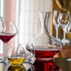 Bohemia Crystal Glass Wine Decanter 1.7L