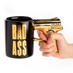 BAD A$$ 3D Gun Handle Mug