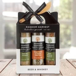 Beer & Whiskey BBQ Condiments Set