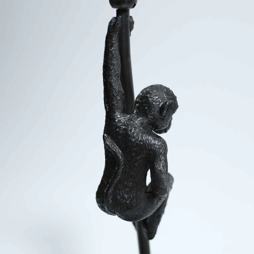 Black Hanging Monkey Table Lamp 6 Black Hanging Monkey Table Lamp - Image 4