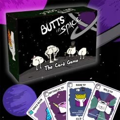 Butts In Space Card Game