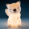 Cat Touch-Sensitive Rechargeable LED Night Light -Entertainment Toy Store yellow octopus cat silicone touch night light 1