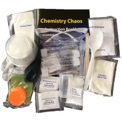 Chemistry Chaos Science Kit | 19 Experiments! -Entertainment Toy Store yellow octopus chemistry chaos science kit 2