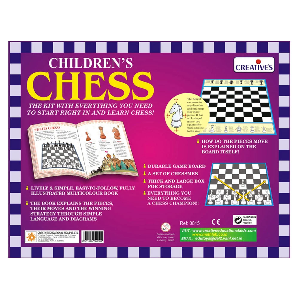 Children's Chess Game 5 Children's Chess Game - Image 3