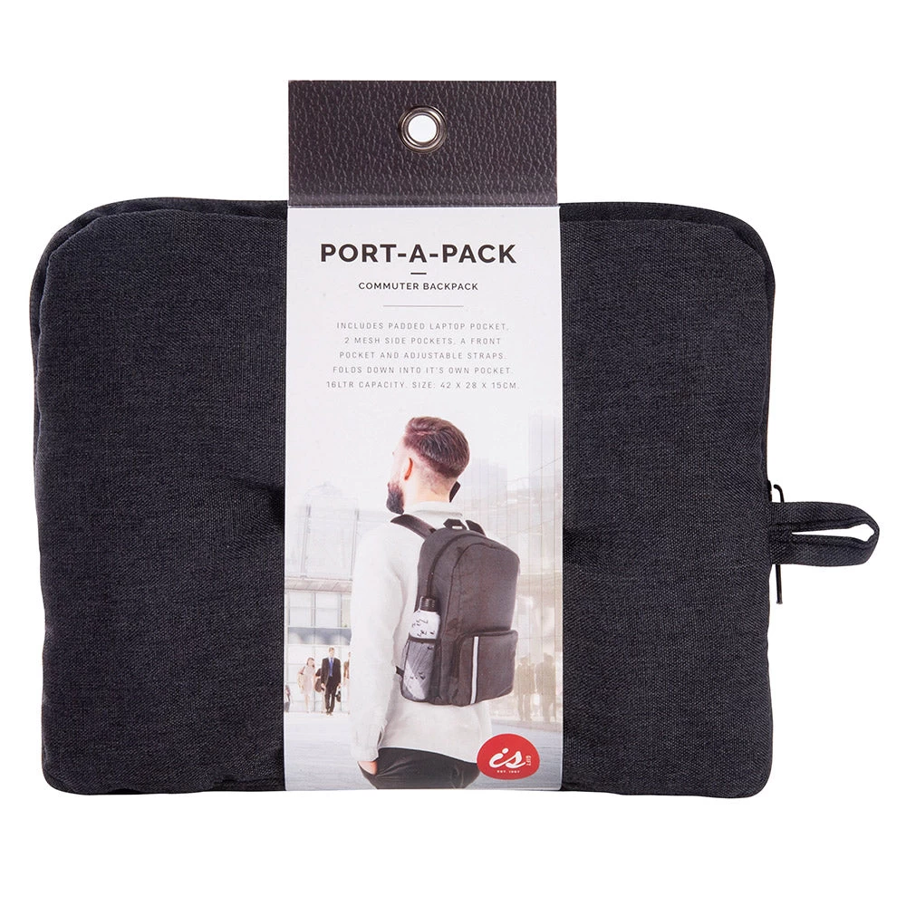 Port-A-Pack Commute Foldable Backpack 6 Port-A-Pack Commute Foldable Backpack - Image 4