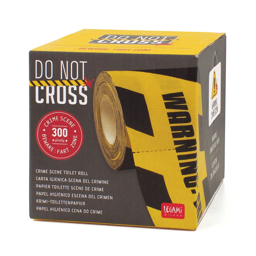 Do Not Cross Crime Scene Novelty Toilet Paper 4 Do Not Cross Crime Scene Novelty Toilet Paper - Image 2