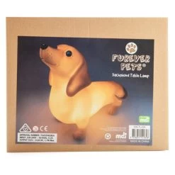 Dachshund Table Lamp -Entertainment Toy Store yellow octopus dachshund table lamp 4