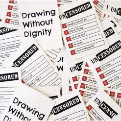 Drawing Without Dignity Party Game -Entertainment Toy Store yellow octopus drawing without dignity party game 3