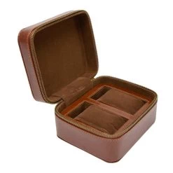 Brown Vegan Leather Double Watch Case 8 Brown Vegan Leather Double Watch Case -Entertainment Toy Store yellow octopus gentlemans vegan leather watch case 4 7f73177e c2e4 458b 87da 97ef8c4edb1a