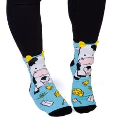 Holy Cow Hidden Message Socks -Entertainment Toy Store yellow octopus holy cow hidden message socks 2