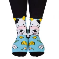 Holy Cow Hidden Message Socks -Entertainment Toy Store yellow octopus holy cow hidden message socks 6