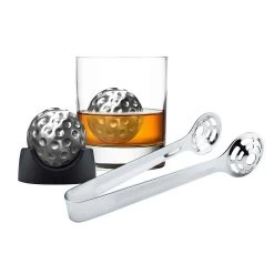 Ice Golf Ball Whiskey Cooler Set