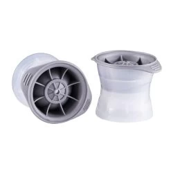 Silicone Sphere Ice Moulds | Set Of 2 -Entertainment Toy Store yellow octopus ice sphere mould set of 2