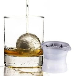Silicone Sphere Ice Moulds | Set Of 2
