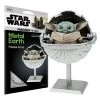 Star Wars Mandalorian The Child Metal Model Kit | Metal Earth -Entertainment Toy Store yellow octopus metal earth the child mandalorian model set 6