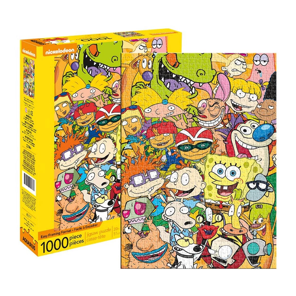 Nickelodeon Cast 1000 Piece Puzzle 3 Nickelodeon Cast 1000 Piece Puzzle