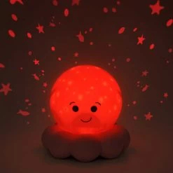 Twinkles To Go Octopus Projector Night Light -Entertainment Toy Store yellow octopus octopus projector night light pink 1