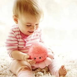 Twinkles To Go Octopus Projector Night Light -Entertainment Toy Store yellow octopus octopus projector night light pink 2