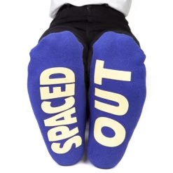 Spaced Out Secret Message Socks 15 Spaced Out Secret Message Socks -Entertainment Toy Store yellow octopus spaced out socks 1