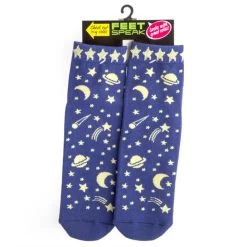 Spaced Out Secret Message Socks 12 Spaced Out Secret Message Socks -Entertainment Toy Store yellow octopus spaced out socks 4