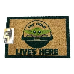 The Mandalorian Baby Yoda Doormat