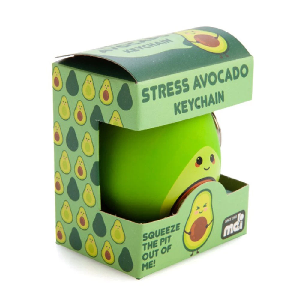 Stress Avocado Keychain 4 Stress Avocado Keychain - Image 2